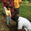 A tree planting program at "Sanhinda" Elderly Daycare Center (2024-06-06)